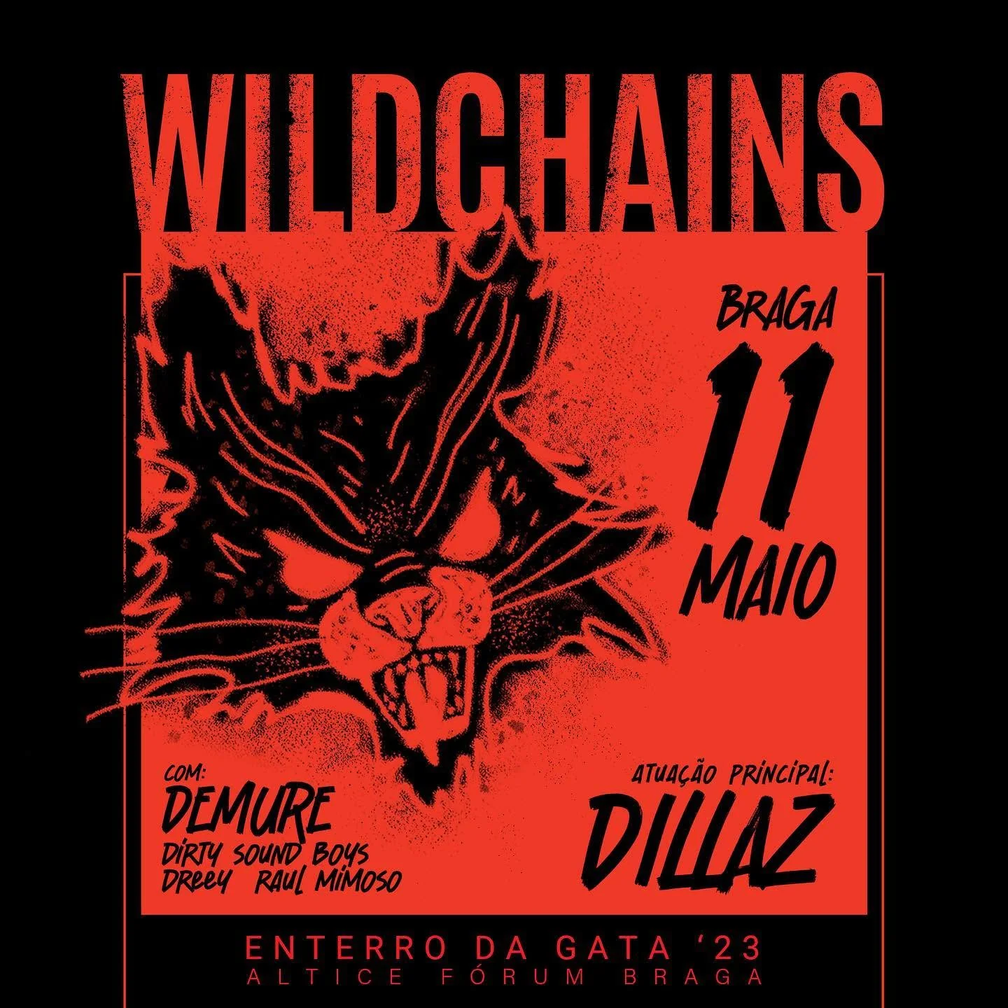 Enterro da Gata — comunicação de evento