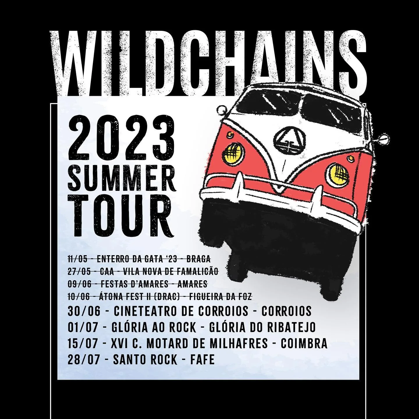 WILDCHAINS 2023 Summer Tour